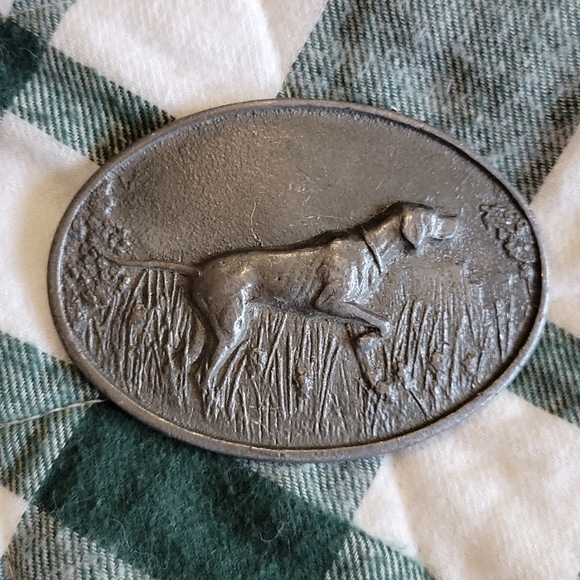 Accessories Vintage Hunting Dog Belt Buckle Poshmark